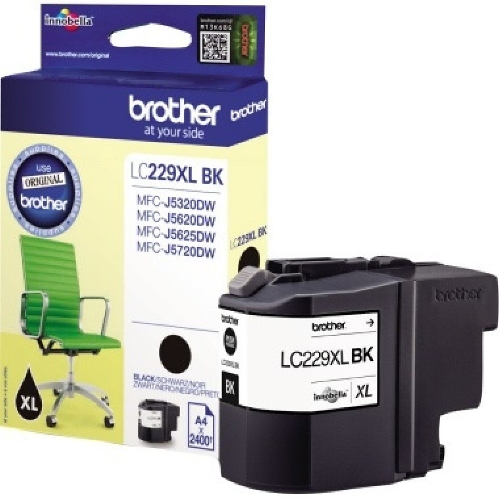 Produktabbildung: Brother Tintenpatrone LC229XLBK 2.400Seiten schwarz