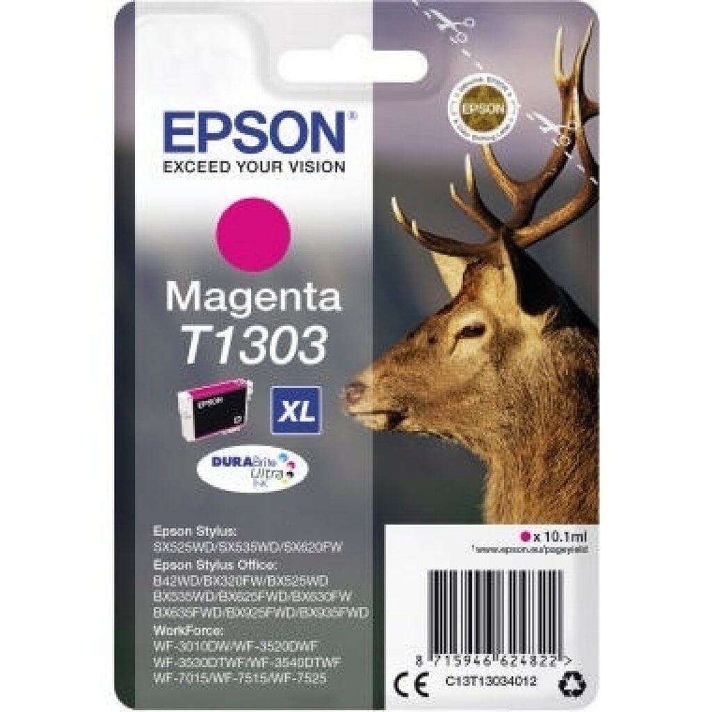 Produktabbildung: Epson Tintenpatrone C13T13034012 T1303 10,1ml magenta