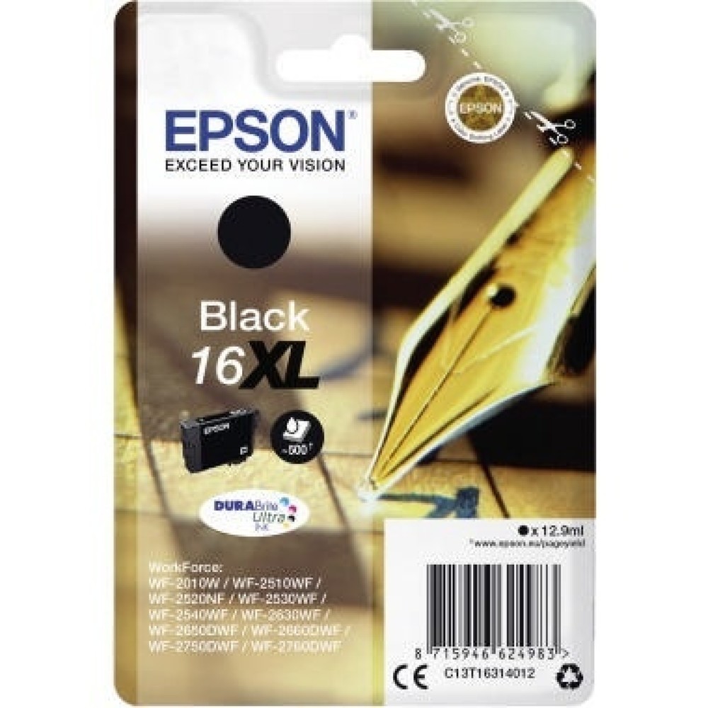 Produktabbildung: Epson Tintenpatrone C13T16314012 12,9ml schwarz