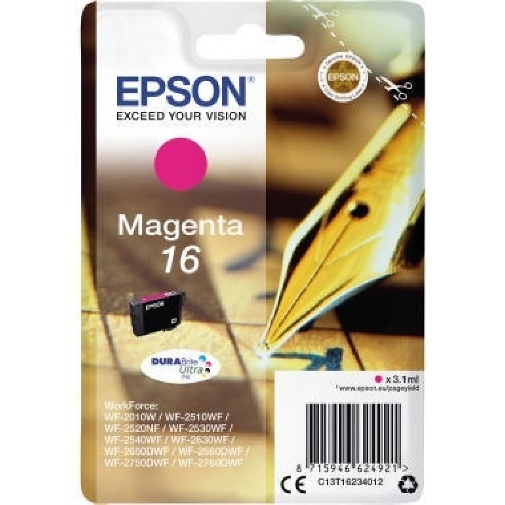 Produktabbildung: Epson Tintenpatrone C13T16234012 3,1ml magenta