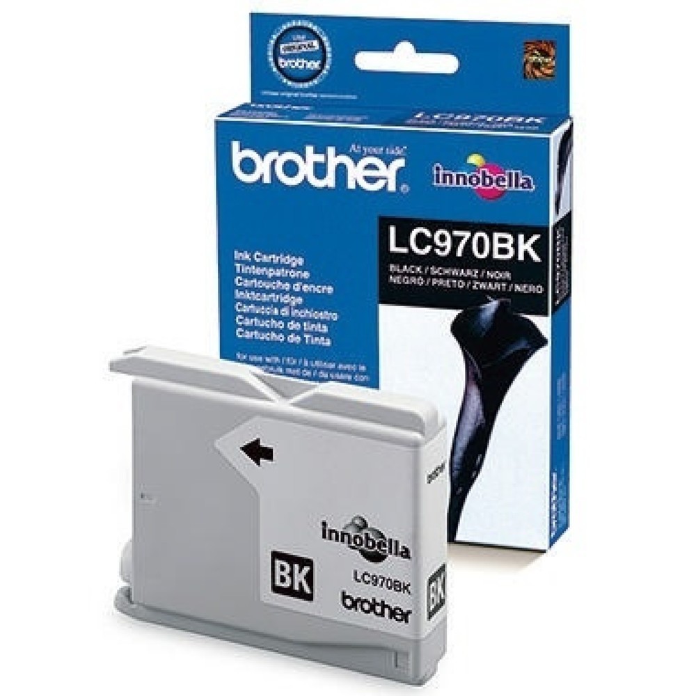 Produktabbildung: Brother Tintenpatrone LC970BK 350Seiten schwarz