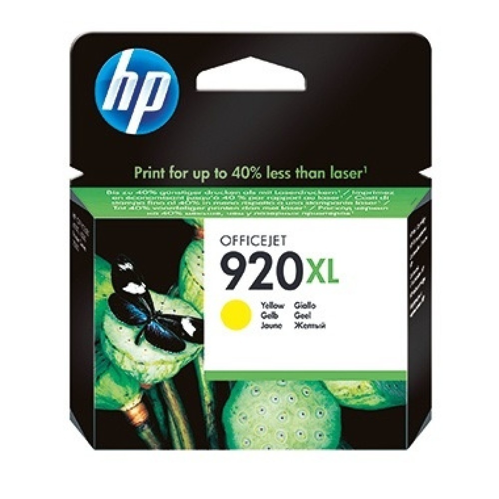 Produktabbildung: HP Tintenpatrone CD974AE#BGX Nr.920XL 700Seiten 6ml gelb
