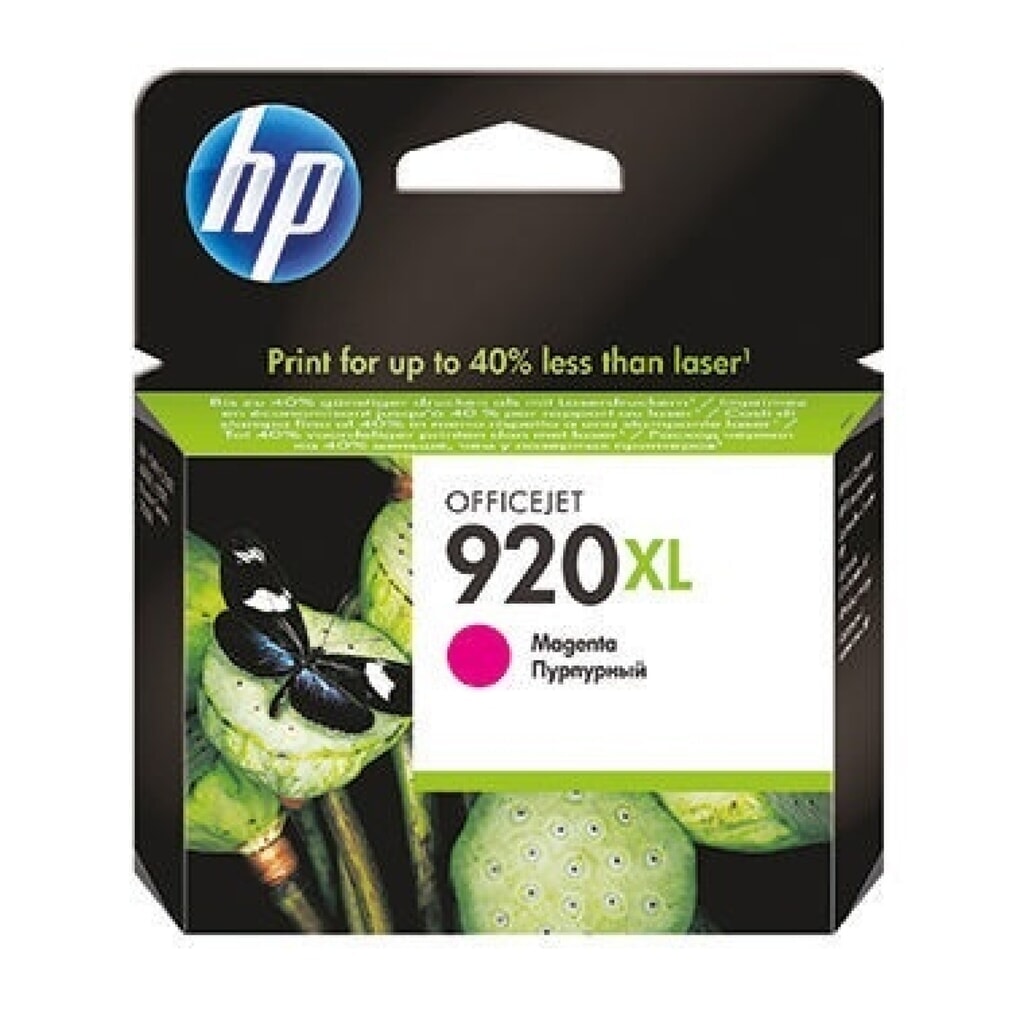 HP Tintenpatrone CD973AE#BGX Nr.920XL 700Seiten 6ml magenta Produktabbildung: HP Tintenpatrone CD973AE#BGX Nr.920XL 700Seiten 6ml magenta