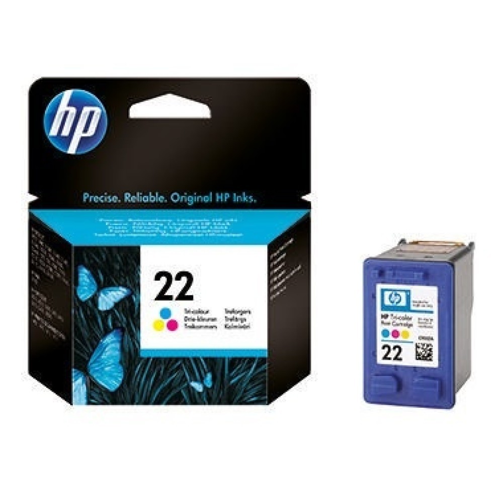 Produktabbildung: HP Tintenpatrone C9352AE#UUS Nr.22 165Seiten 5ml c/m/y