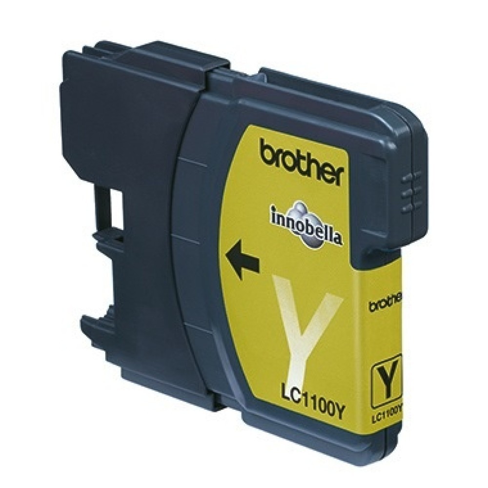 Produktabbildung: Brother Tintenpatrone LC1100Y 325Seiten gelb