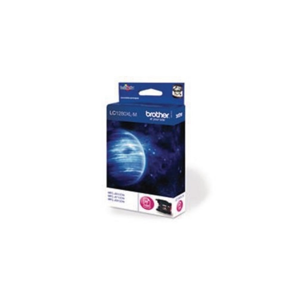 Produktabbildung Nr. 1: Brother Tintenpatrone LC1280XLM 1.200Seiten magenta