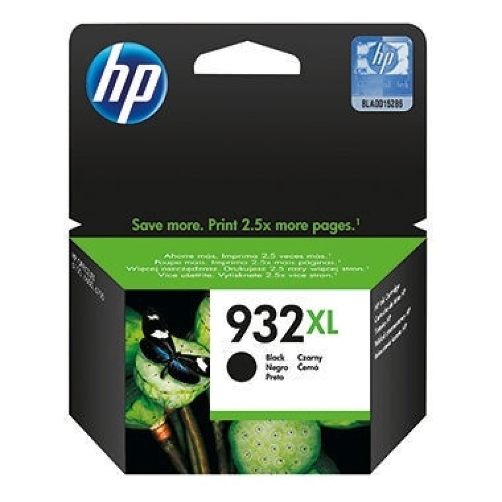 HP Tintenpatrone CN053AE#BGX Nr.932XL 1.000S. schwarz Produktabbildung: HP Tintenpatrone CN053AE#BGX Nr.932XL 1.000S. schwarz