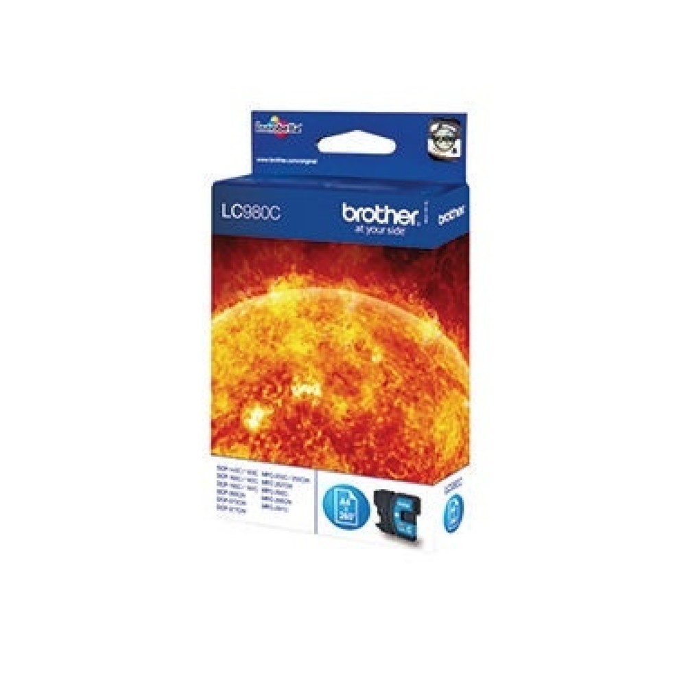 Produktabbildung: Brother Tintenpatrone LC980C 260Seiten cyan