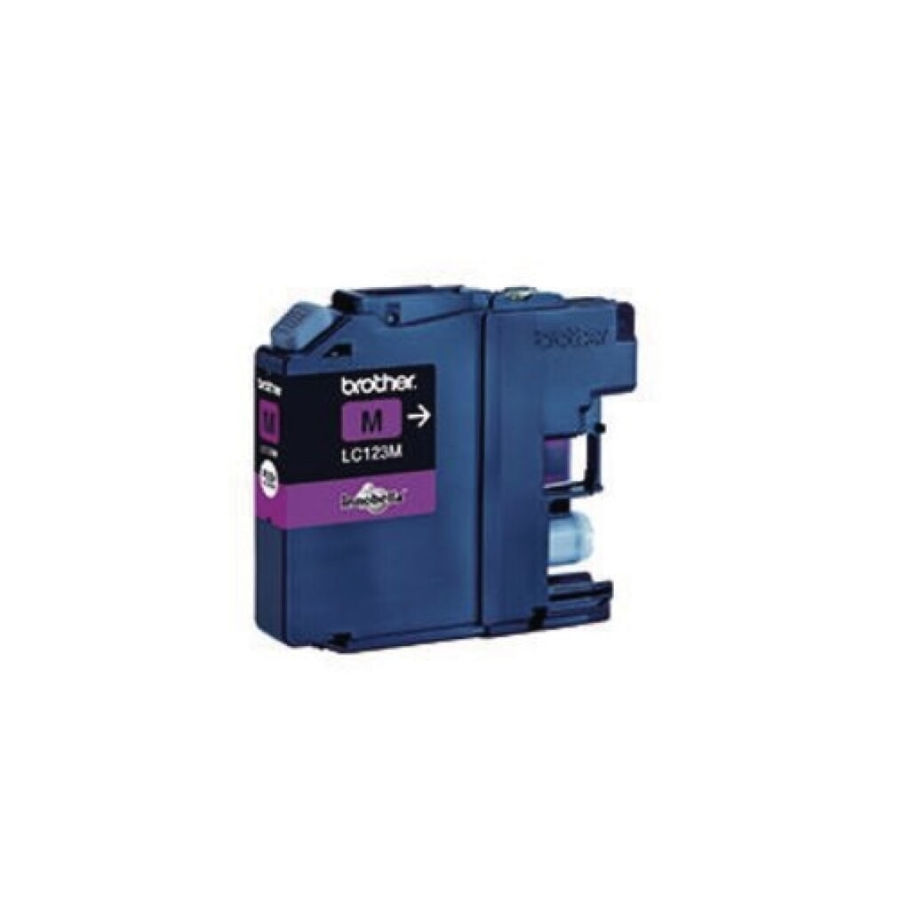 Brother Tintenpatrone LC123M 600Seiten magenta Produktabbildung: Brother Tintenpatrone LC123M 600Seiten magenta