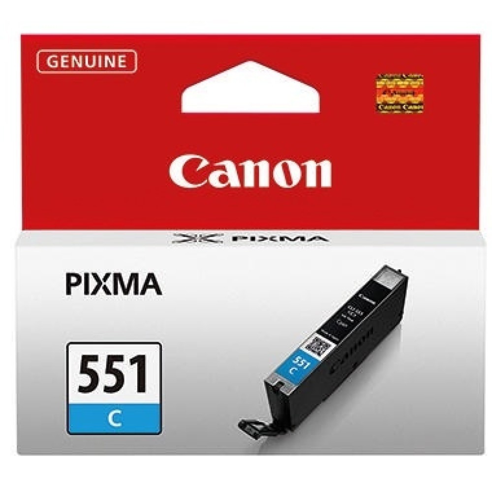 Produktabbildung: Canon Tintenpatrone CLI551C 6509B001 7ml cyan
