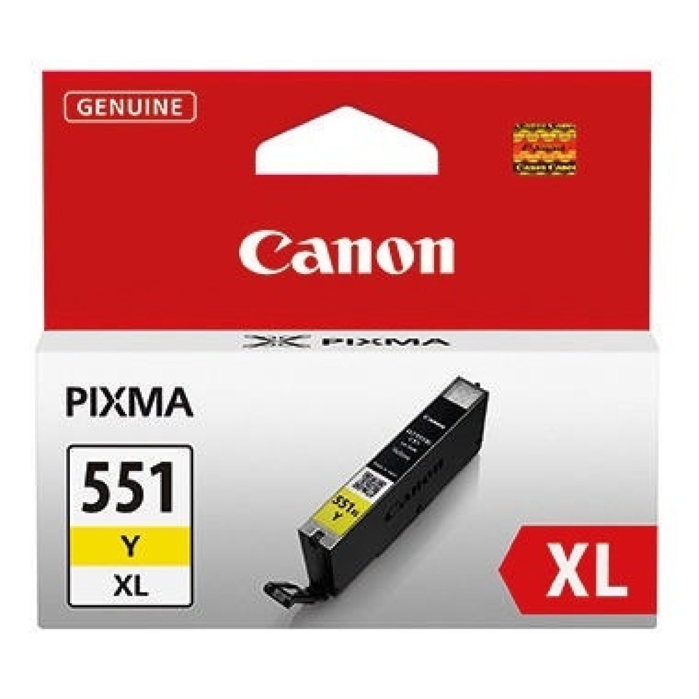 Produktabbildung: Canon Tintenpatrone CLI551XLY 6446B001 11ml gelb