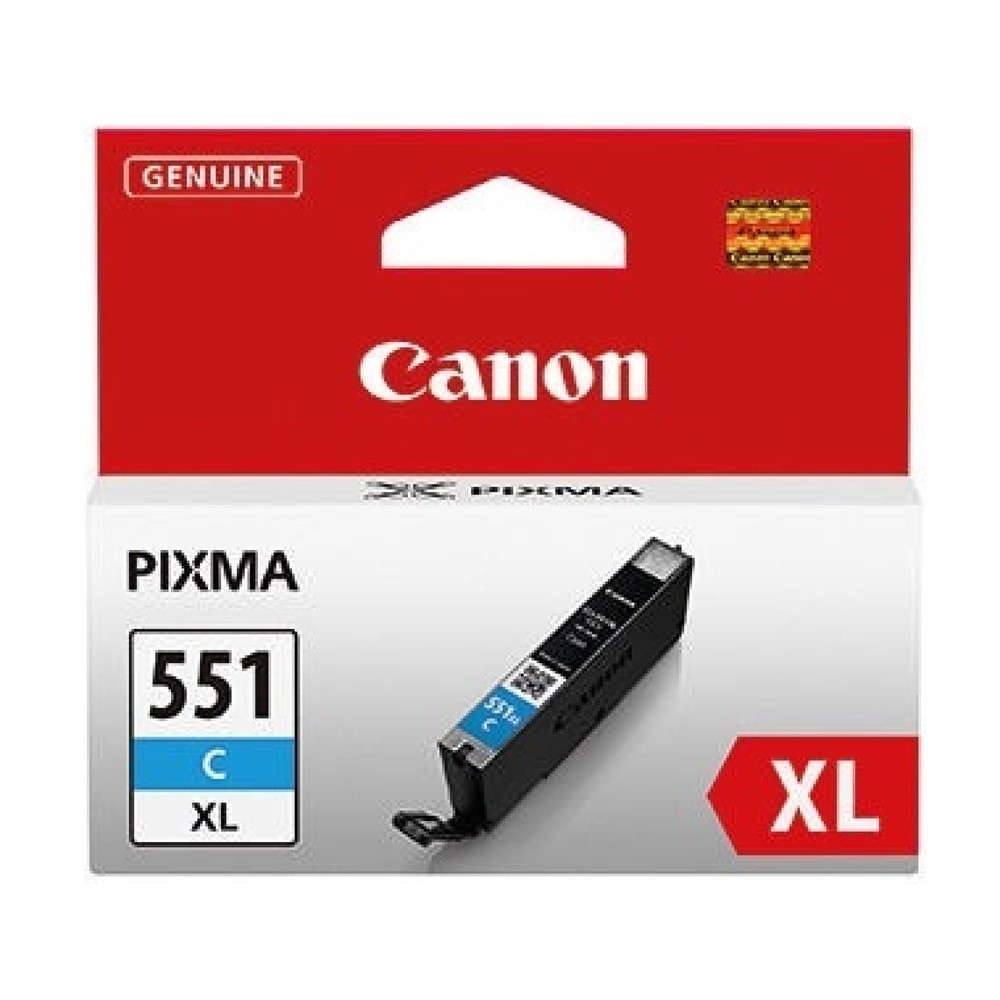Produktabbildung: Canon Tintenpatrone CLI551XLC 6444B001 11ml cyan