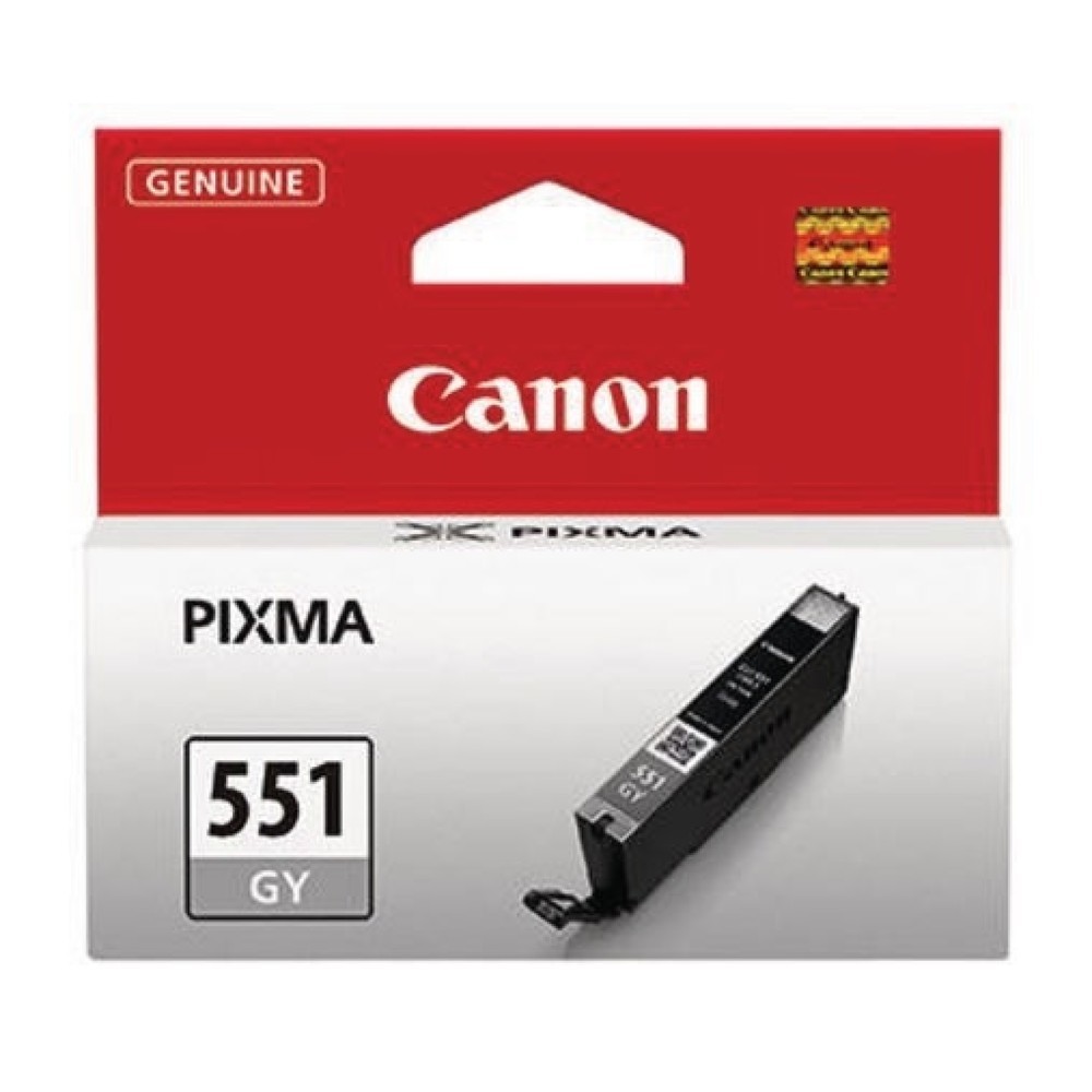 Produktabbildung: Canon Tintenpatrone CLI551GY 6512B001 7ml grau