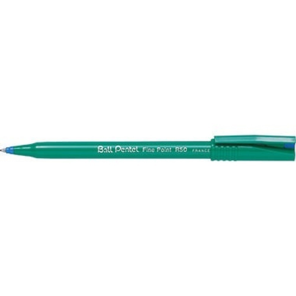 Produktabbildung: Pentel Tintenroller Ball R50-C 0,4mm Kappenmodell blau