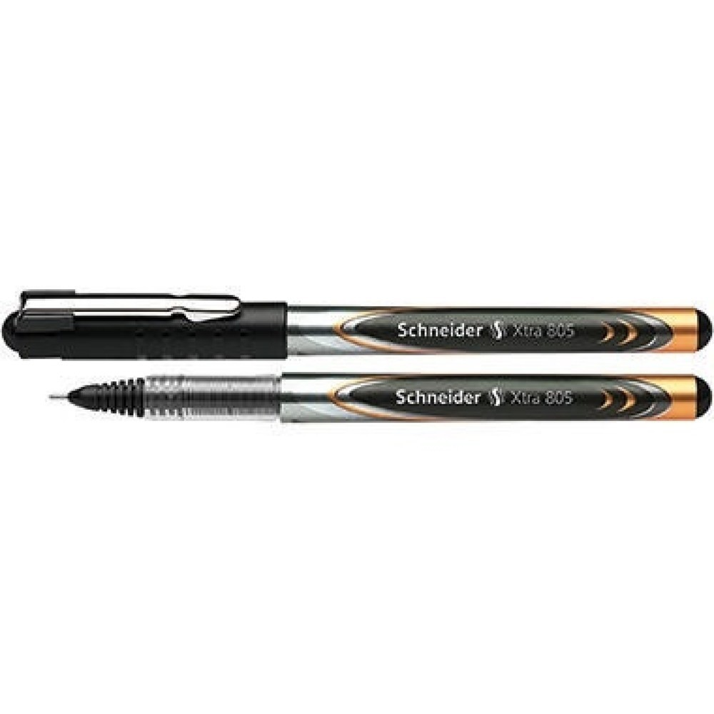 Produktabbildung: Schneider Tintenroller XTRA 805 8051 M 0,5mm Kappenmodell schwarz