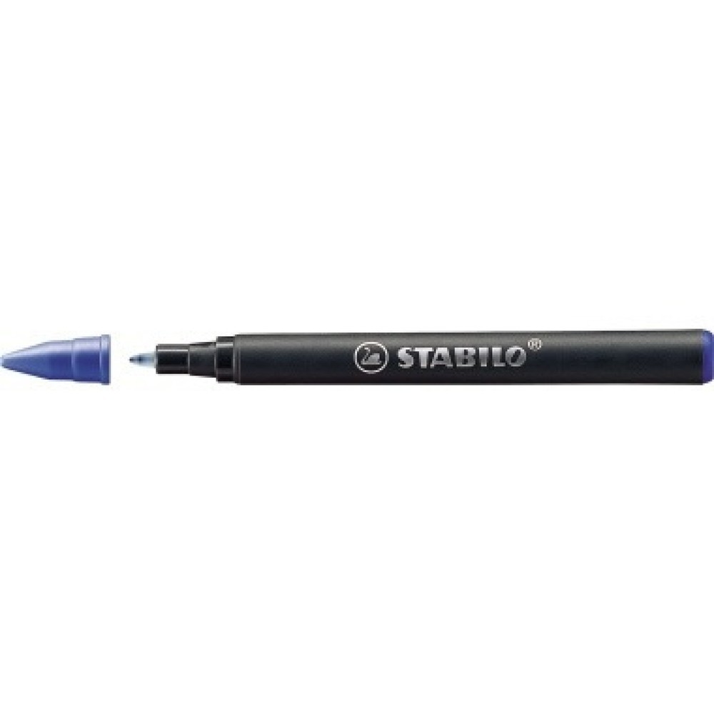 Produktabbildung: STABILO Tintenrollermine 6890/041 0,5mm blau 3 St./Pack.