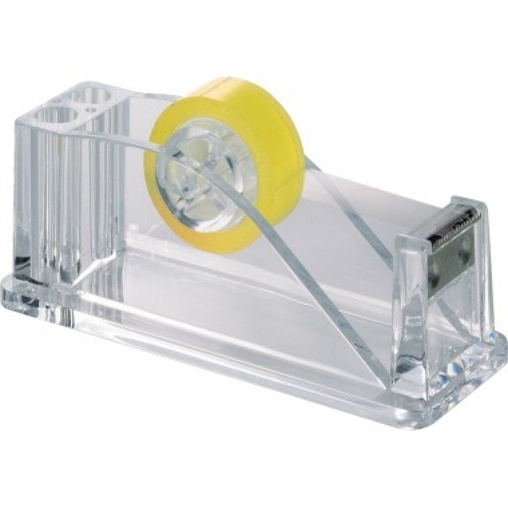 MAUL Tischabroller 1957005 bis 22mmx33m Acryl glasklar Produktabbildung: MAUL Tischabroller 1957005 bis 22mmx33m Acryl glasklar