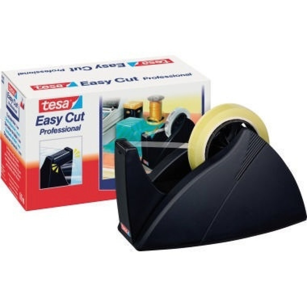 Produktabbildung: tesa® Tischabroller Easy Cut Professional 57422-00001 schwarz