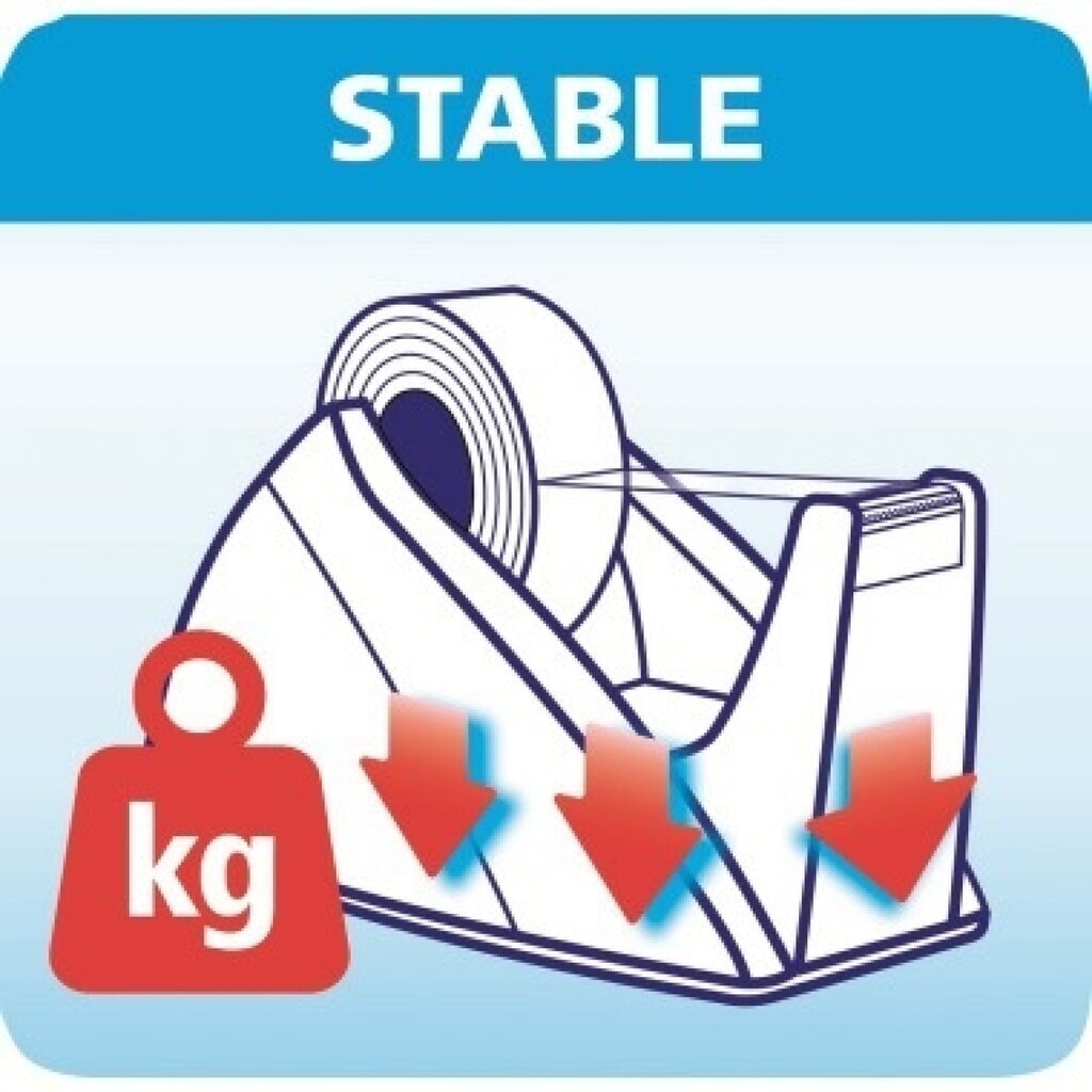 Produktabbildung Nr. 4: tesa® Tischabroller Easy Cut 57421-00001 33mx19mm schwarz