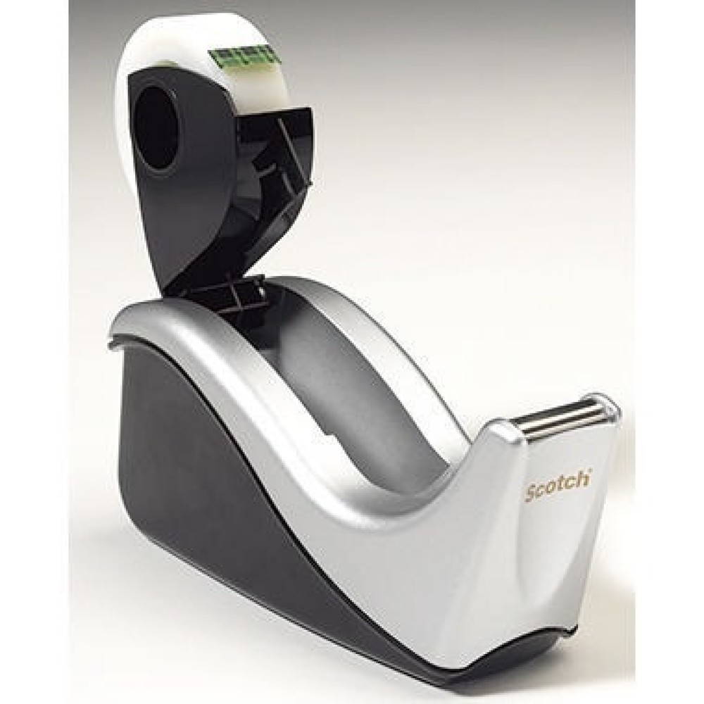 Produktabbildung Nr. 3: Scotch Tischabroller C60-ST bis 19mmx33m si/sw +1Klebefilm
