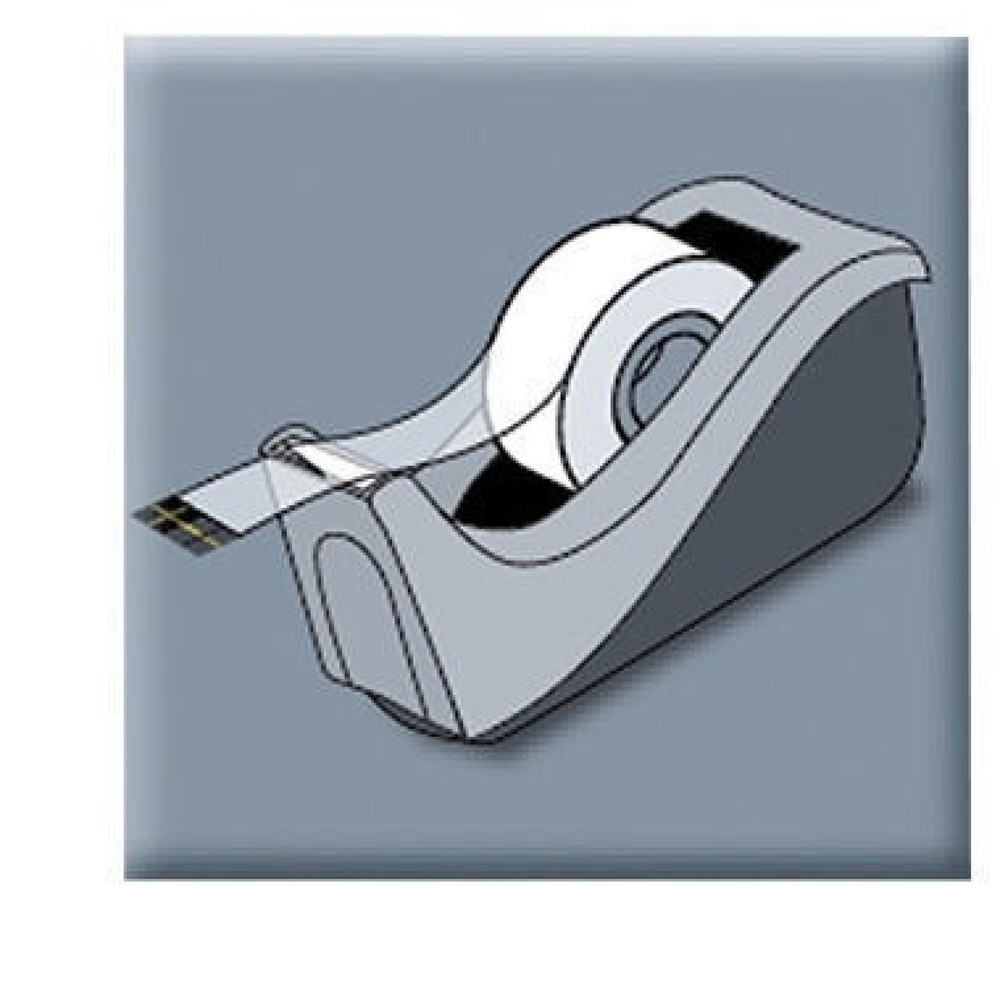Produktabbildung Nr. 4: Scotch Tischabroller C60-ST bis 19mmx33m si/sw +1Klebefilm