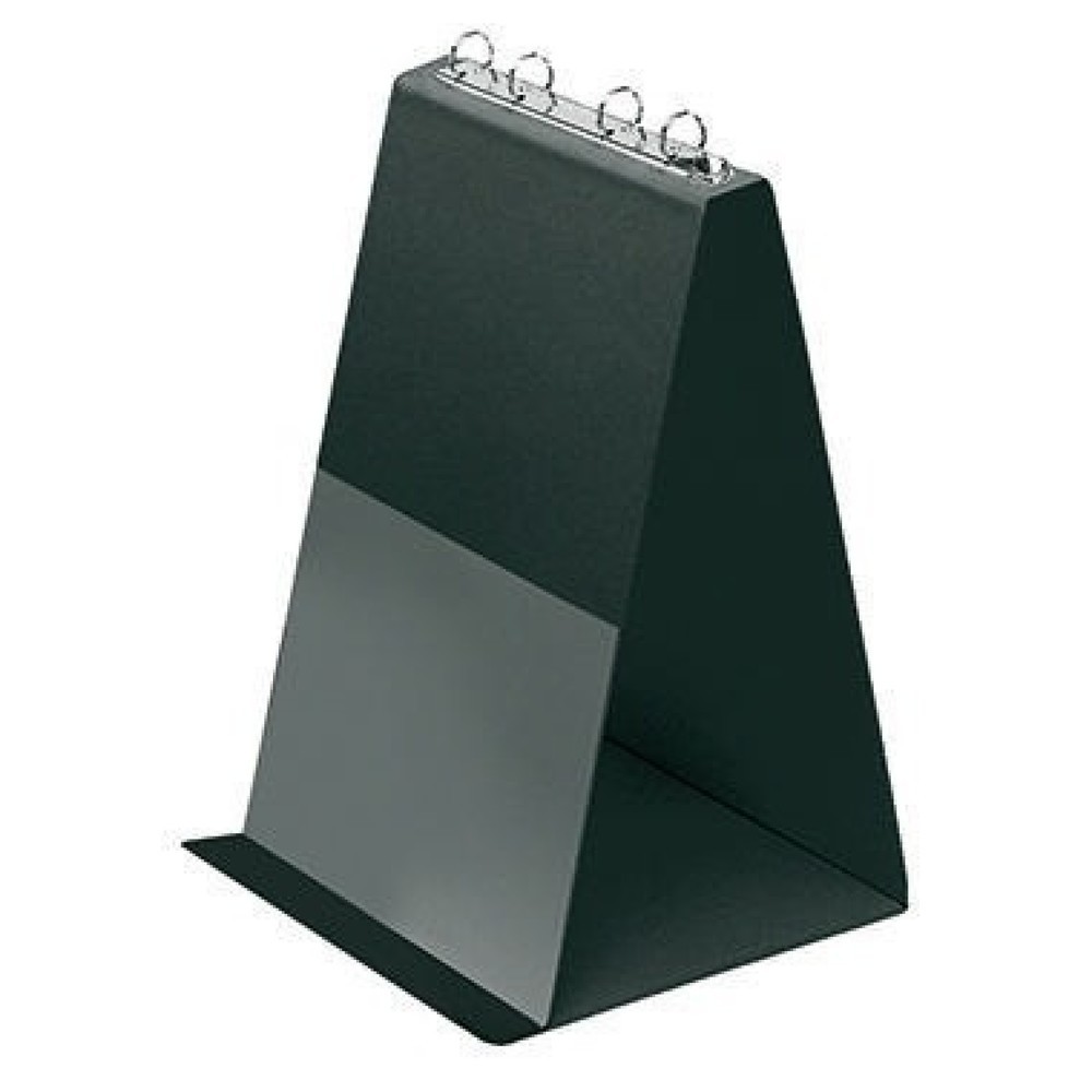 Produktabbildung: Veloflex Tischflipchart V4102080 DIN A4 hoch 4Ringe 10Hüllen schwarz