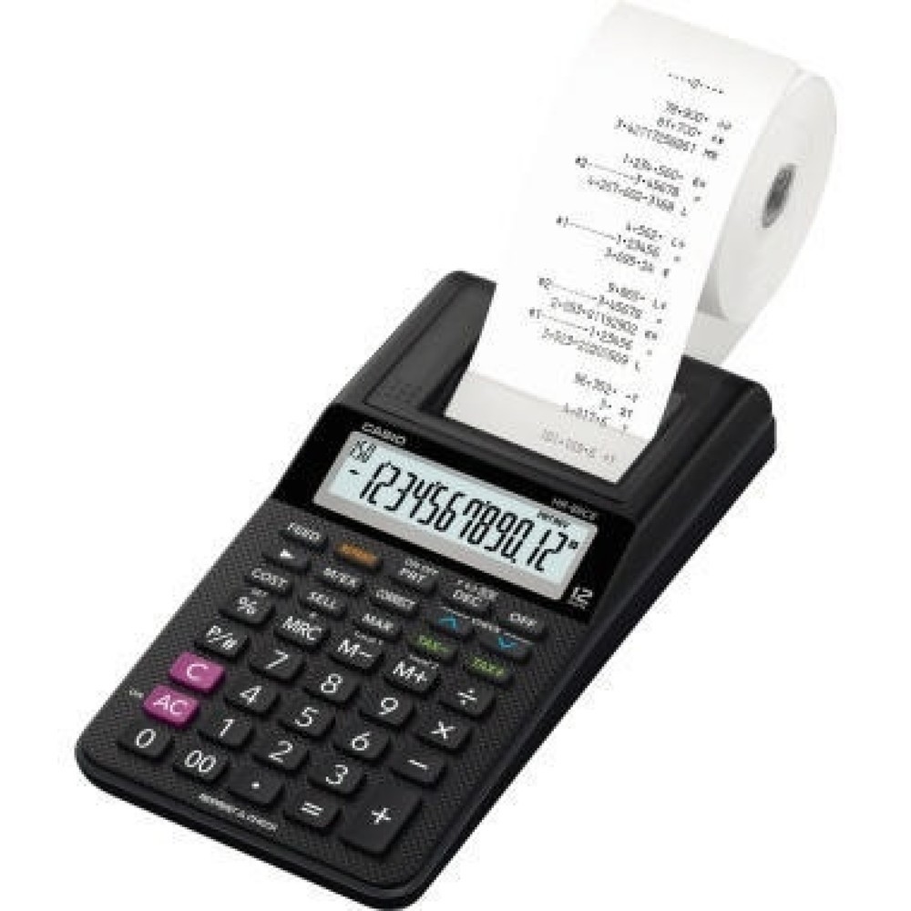 Produktabbildung Nr. 1: CASIO Tischrechner HR-8RCE-BK schwarz