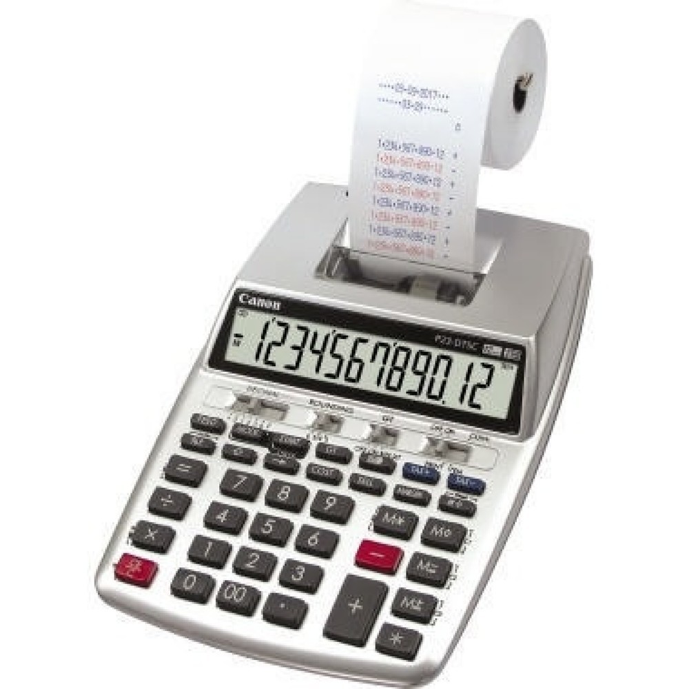 Produktabbildung: Canon Tischrechner P-23 DTSC II 2303C001AA silber