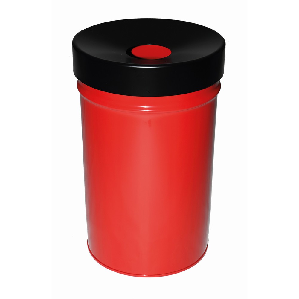 Produktabbildung: TKG Abfallbehälter FIRE EX 60l, Rot