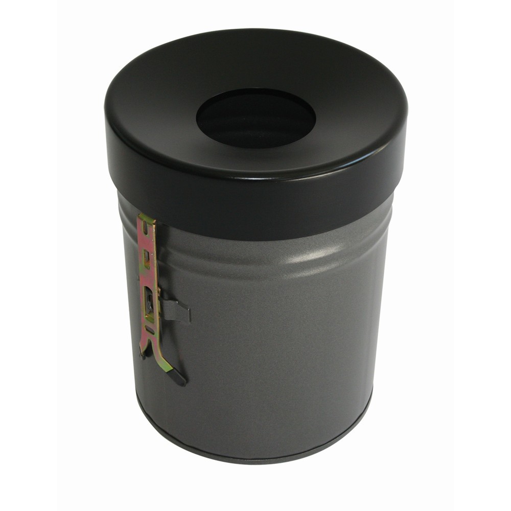 Produktabbildung: TKG Abfallbehälter FIRE EX Wandaufhängung 24l, Graphit