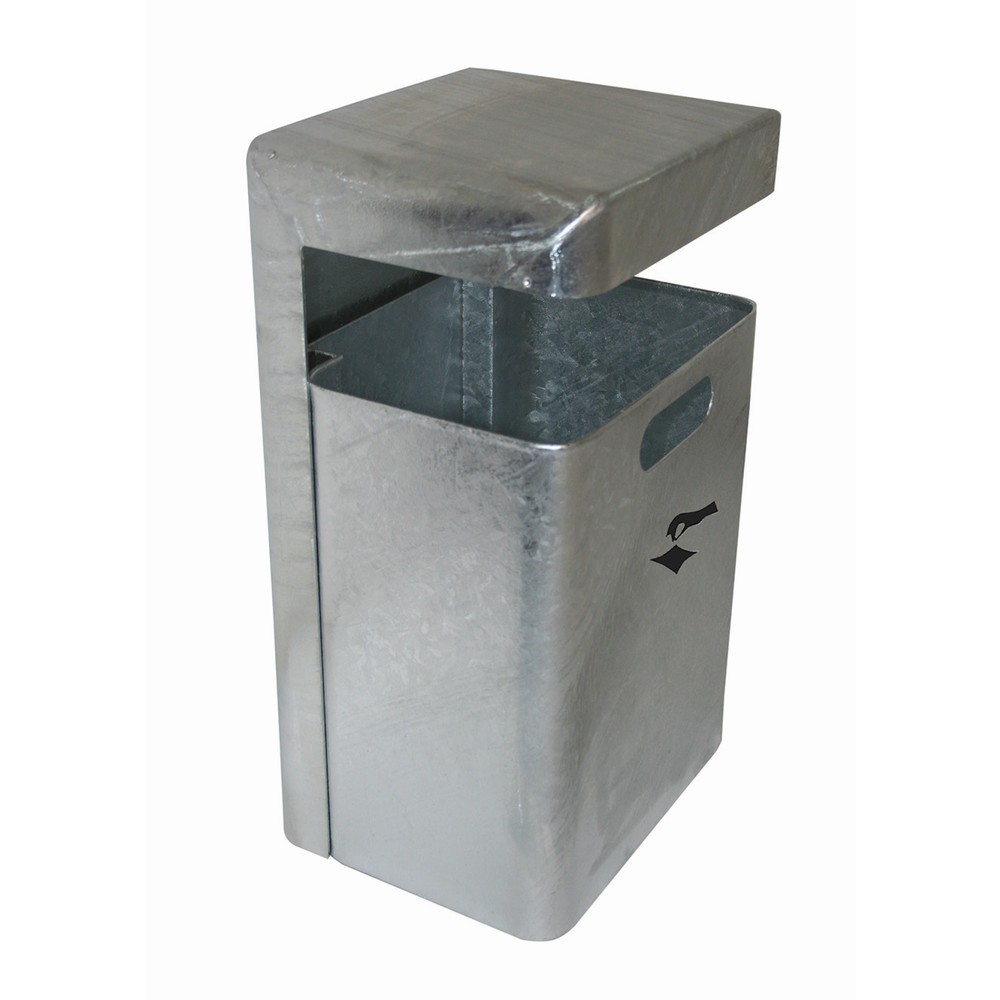 Produktabbildung Nr. 2: TKG Außen-Abfallbehälter MONDO Standard Wandmodell 35L