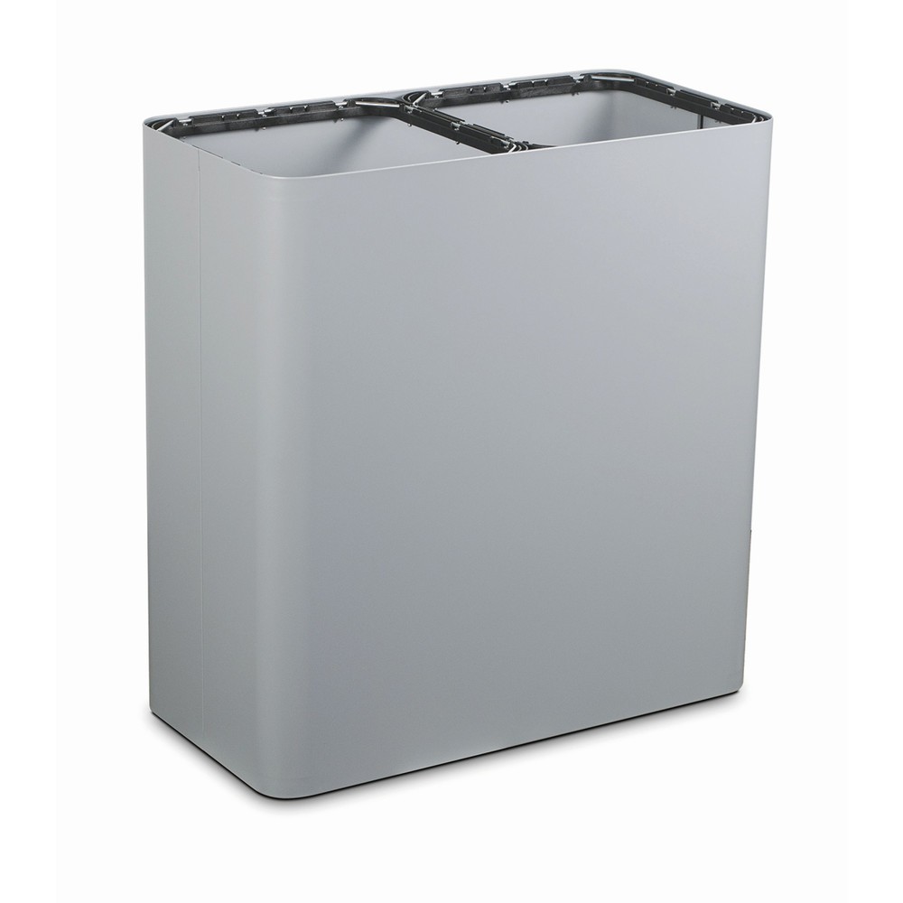Produktabbildung Nr. 1: TKG Design-Abfall-Trennsystem PURE 2er-Basis 200L Grau