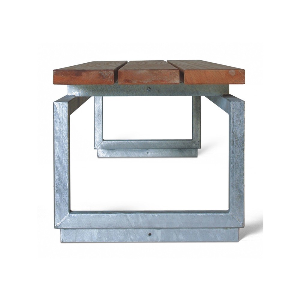Produktabbildung Nr. 3: TKG Parkbank Castor, Echtholz/Stahlblech, HxBxT 420 x 1.800 x 500 mm