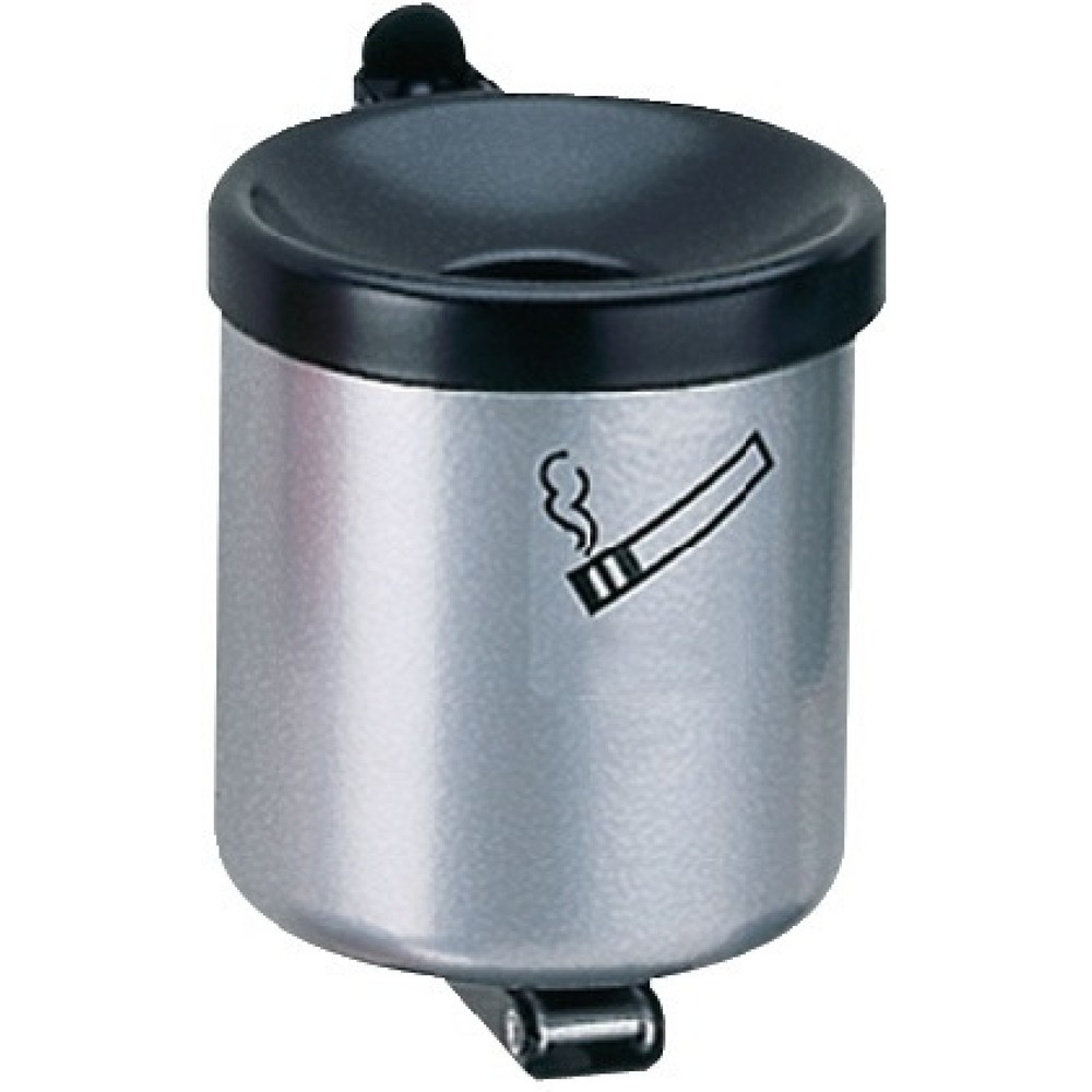 Produktabbildung: TKG Wandascher, neusilber, Ø150xH145mm, mit Kippvorrichtung