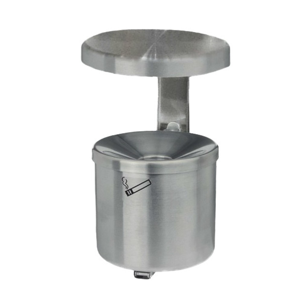 Produktabbildung: TKG Wandascher RONDO, 2,4 Liter, Edelstahl, mit Dach