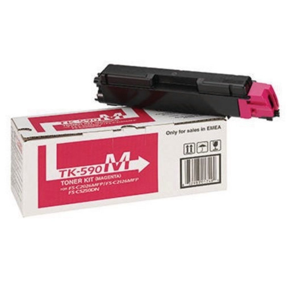 Produktabbildung: KYOCERA Toner TK590M 1T02KVBNL0 5.000Seiten magenta