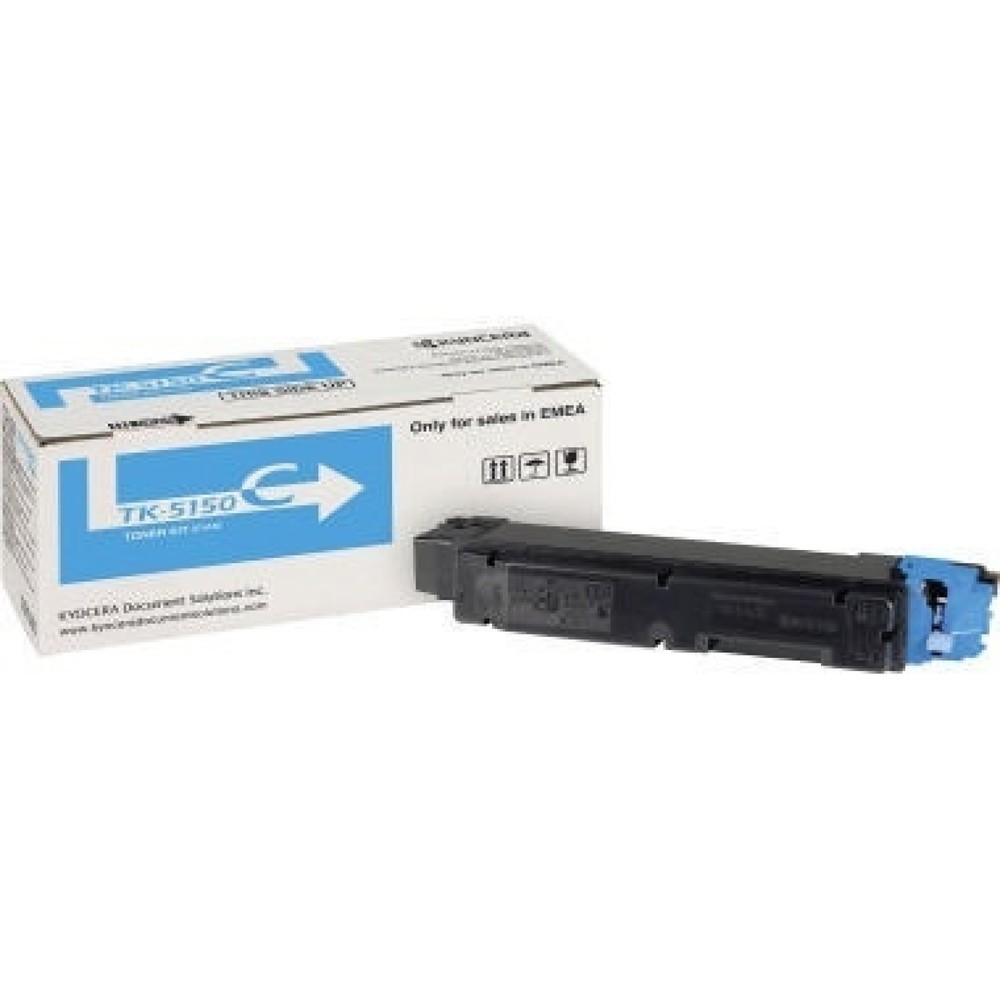 Produktabbildung: KYOCERA Toner TK5150C 1T02NSCNL0 10.000Seiten cyan