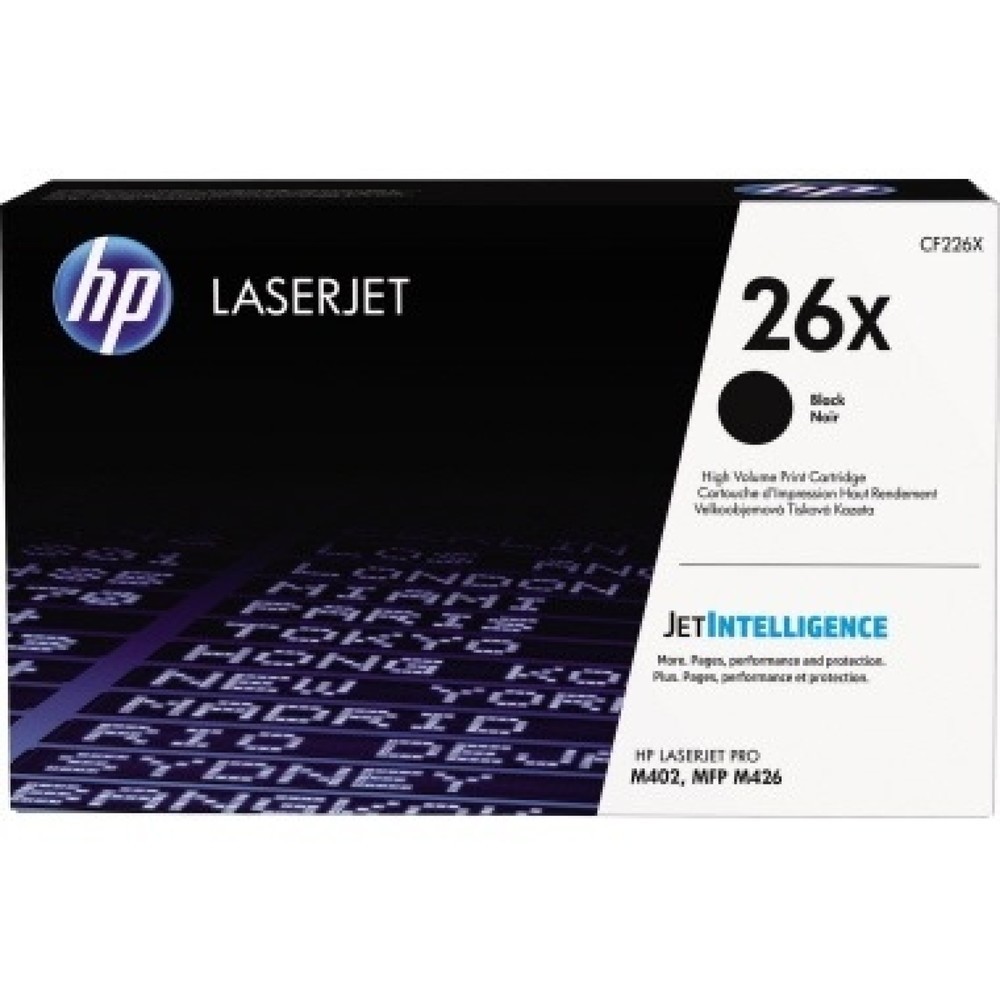 Produktabbildung: HP Toner 26X CF226X 9.000Seiten schwarz