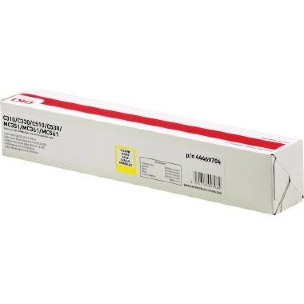 Produktabbildung: OKI Toner 44469704 2.000Seiten gelb