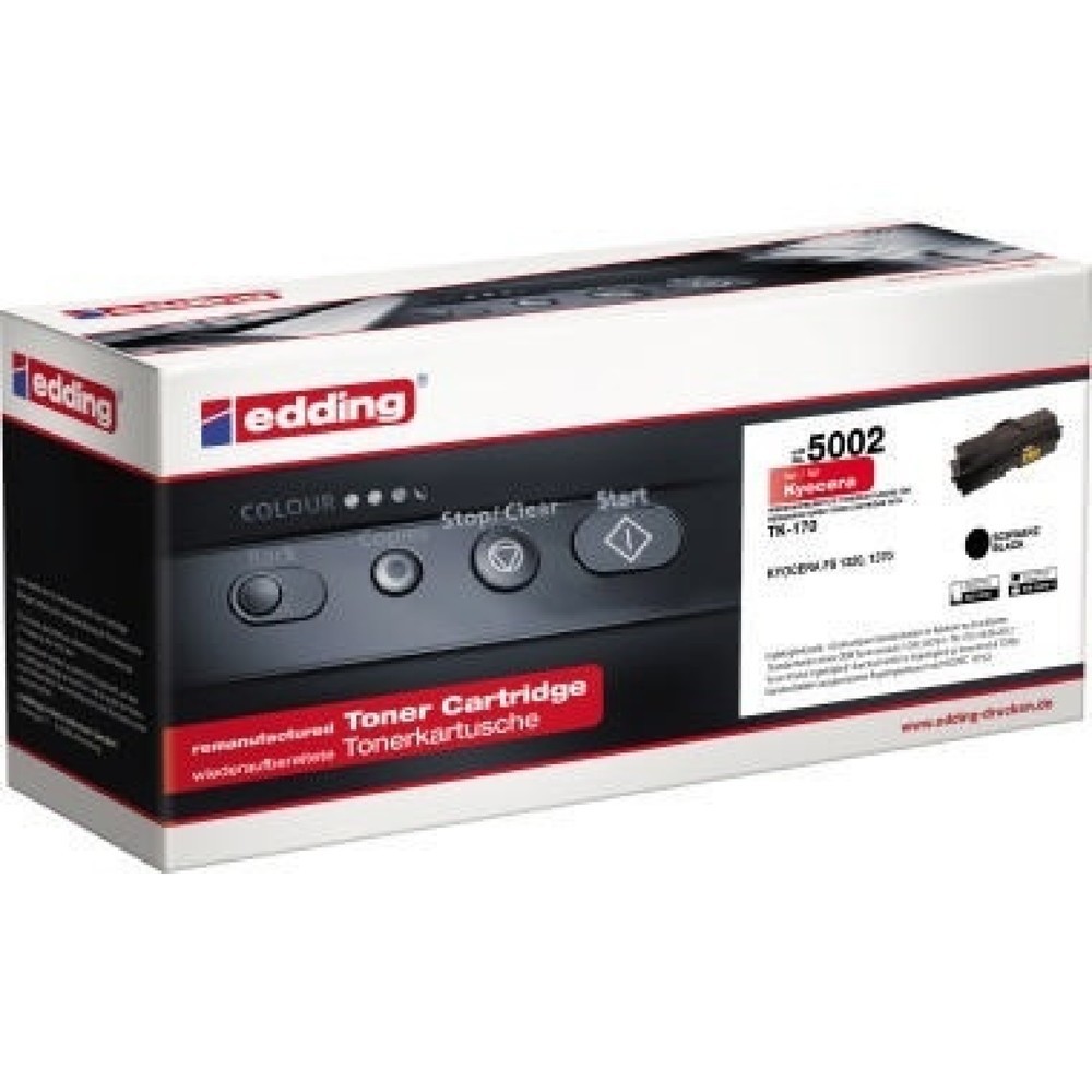 Produktabbildung: edding Toner 18-5002 wie Kyocera TK-170 7.200Seiten schwarz