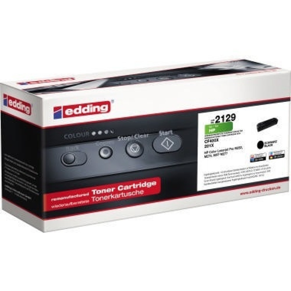 Produktabbildung: edding Toner 18-2129 wie HP CF400X schwarz