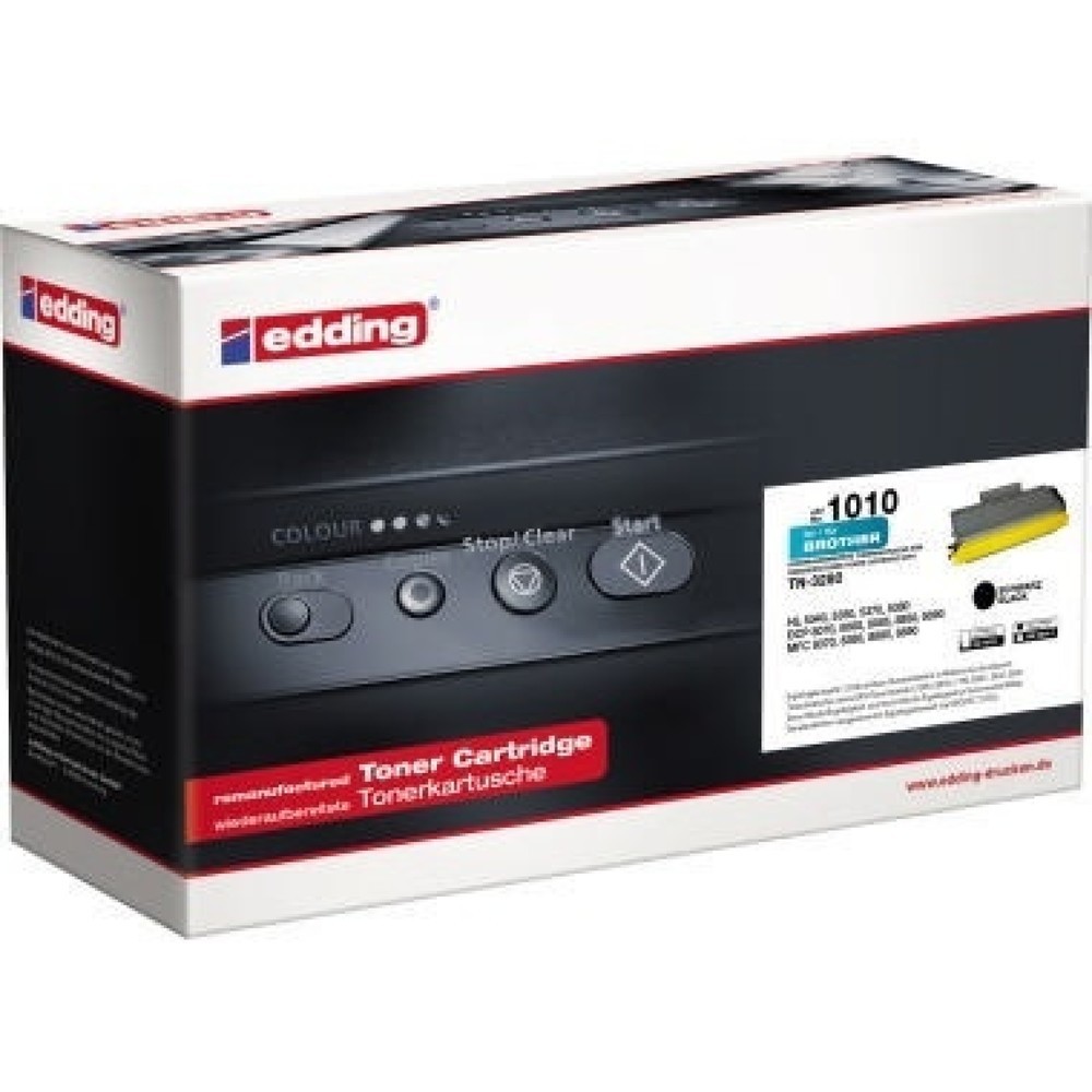 Produktabbildung: edding Toner 18-1010 wie Brother TN-3280 schwarz