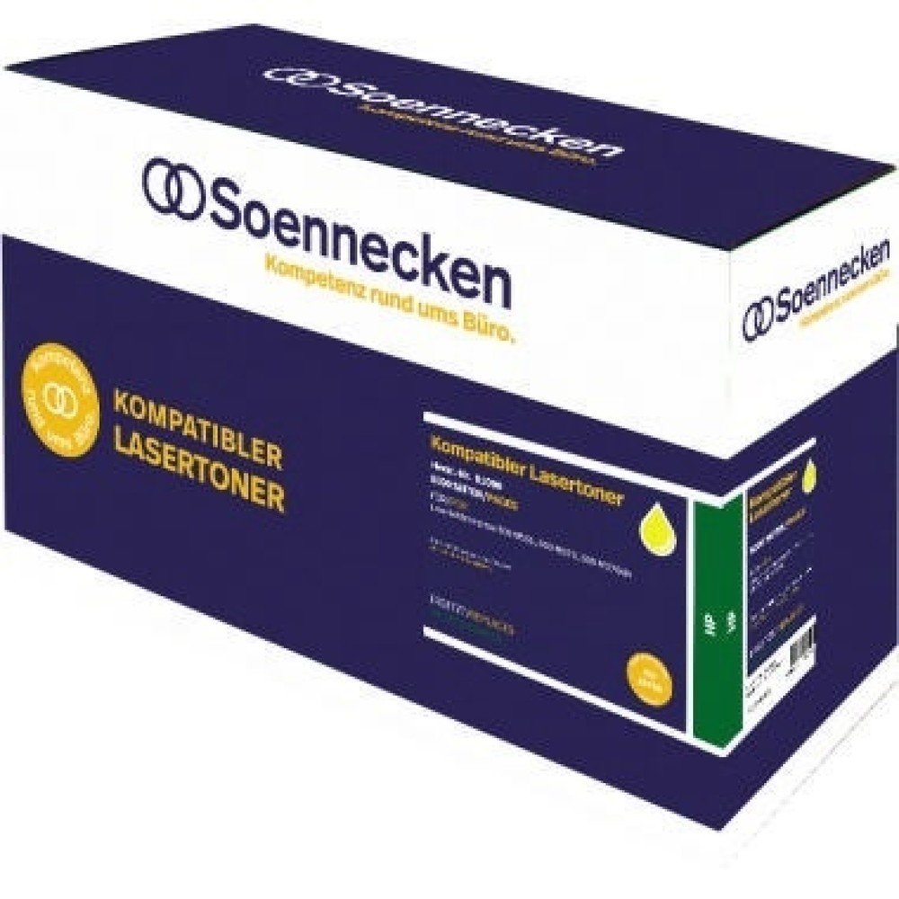 Produktabbildung Nr. 1: Soennecken Toner 81090 wie HP CE402A 507A 6.000Seiten gelb