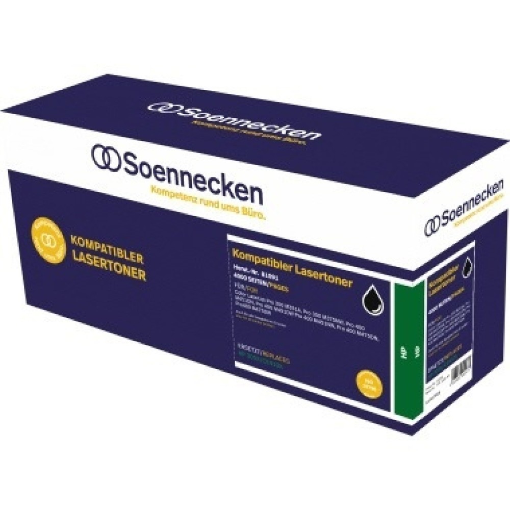 Produktabbildung: Soennecken Toner 81091 wie HP CE410X 305X 4.000Seiten schwarz