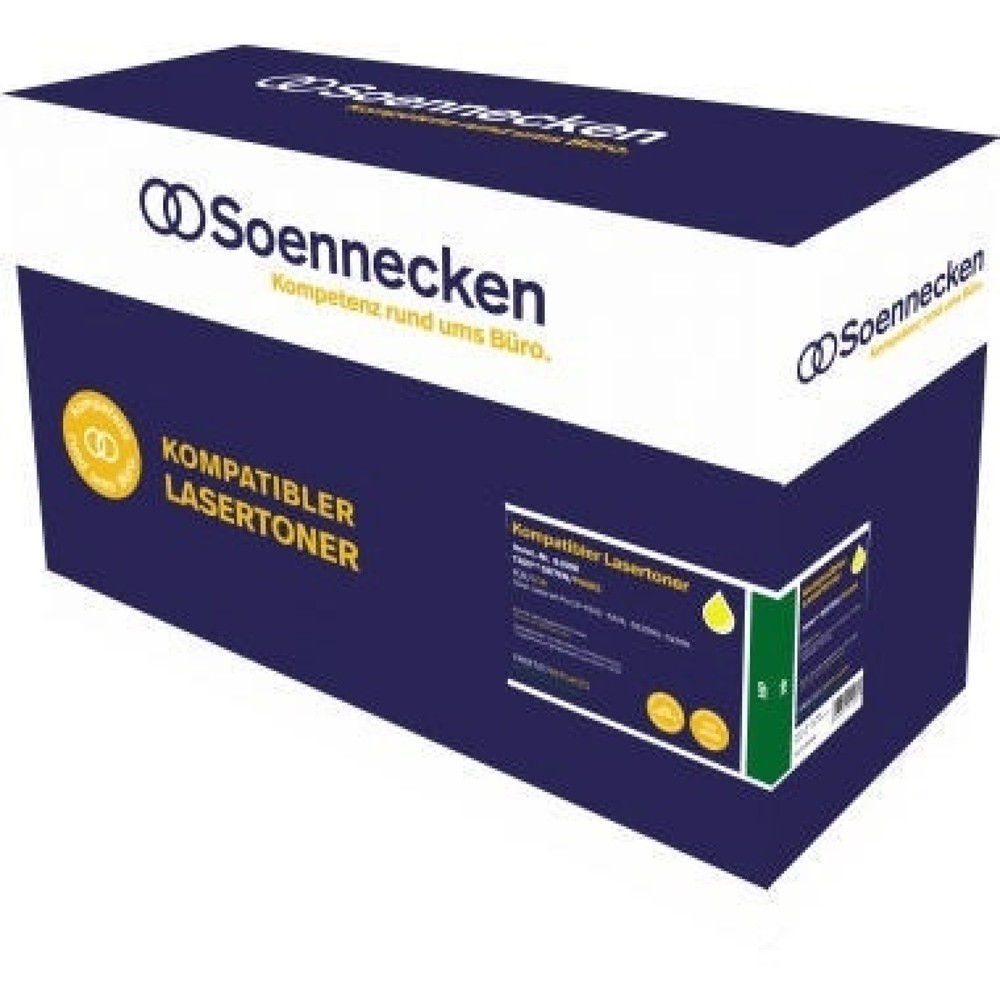 Produktabbildung: Soennecken Toner 81098 wie HP CE742A 307A 7.300Seiten gelb
