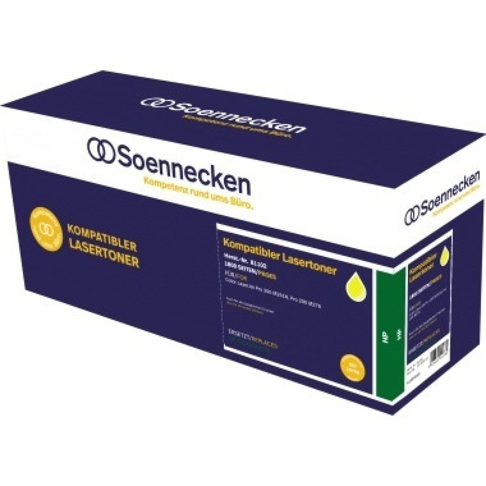 Produktabbildung Nr. 1: Soennecken Toner 81102 wie HP CF212A 131A 1.800Seiten gelb