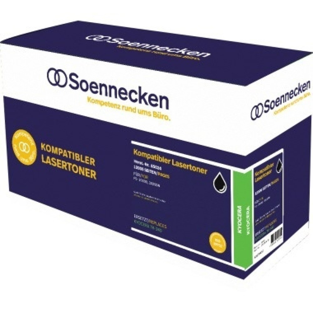 Produktabbildung: Soennecken Toner 85024 wie Kyocera TK340 12.000Seiten schwarz
