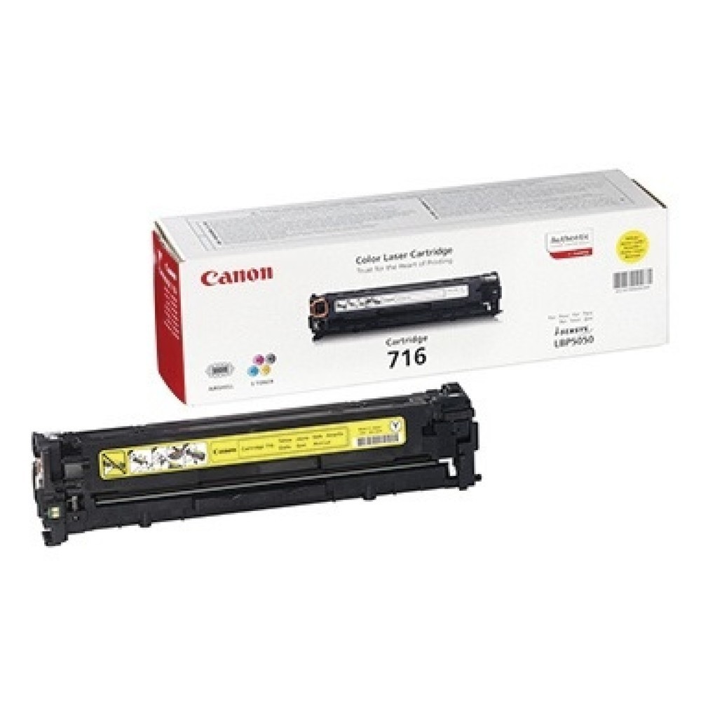 Produktabbildung Nr. 1: Canon Toner 716Y 1977B002AA 1.500Seiten gelb