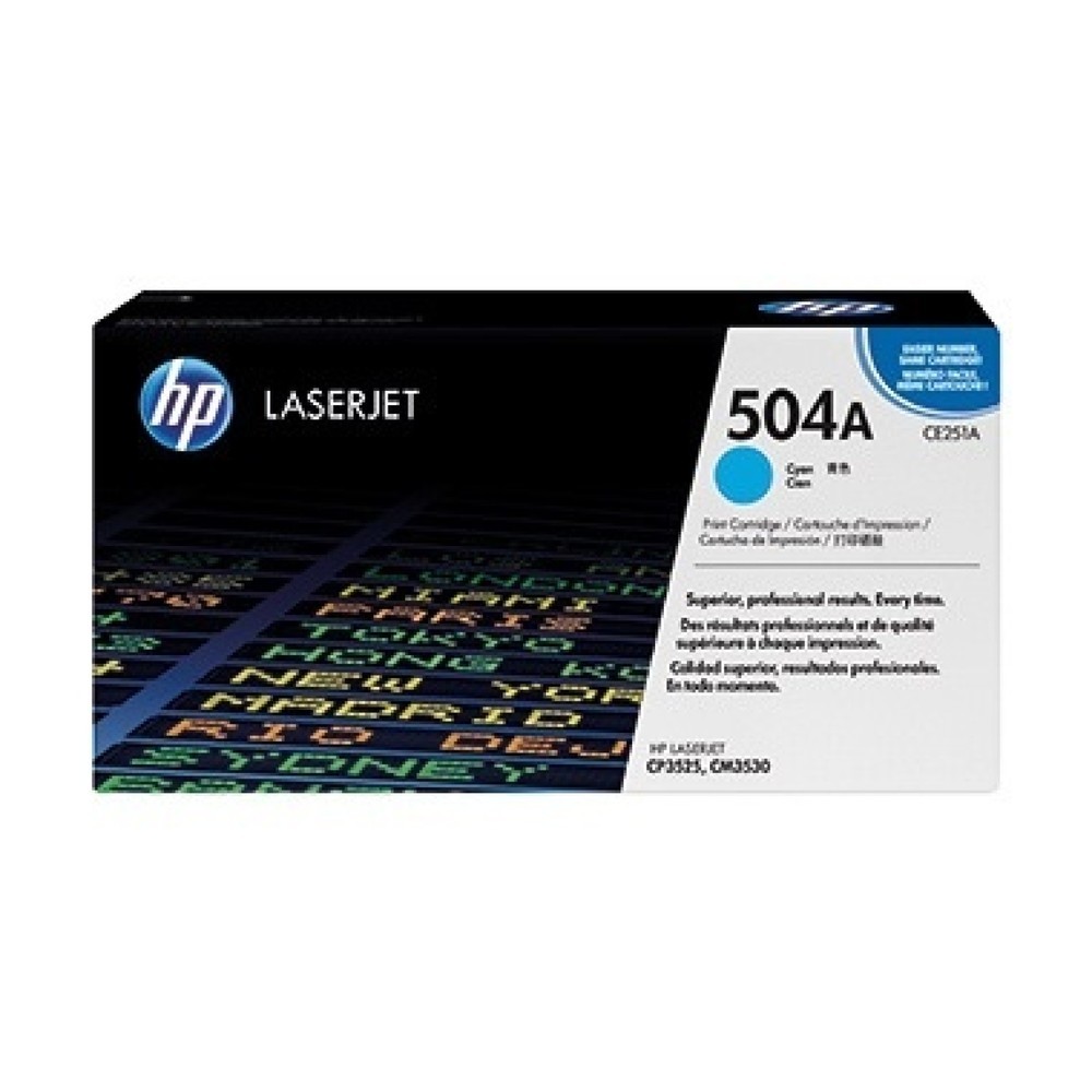 Produktabbildung: HP Toner CE251A 504A 7.000Seiten cyan