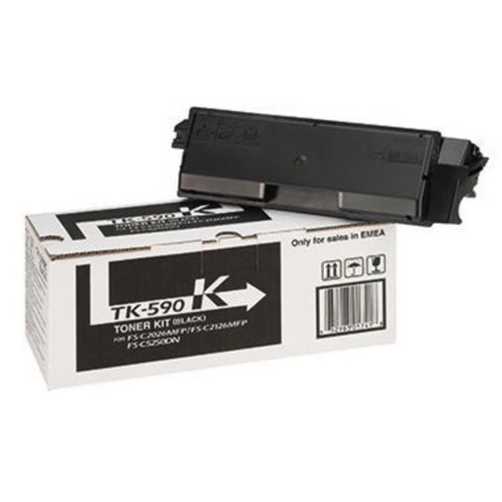 Produktabbildung: KYOCERA Toner TK590K 1T02KV0NL0 7.000Seiten schwarz